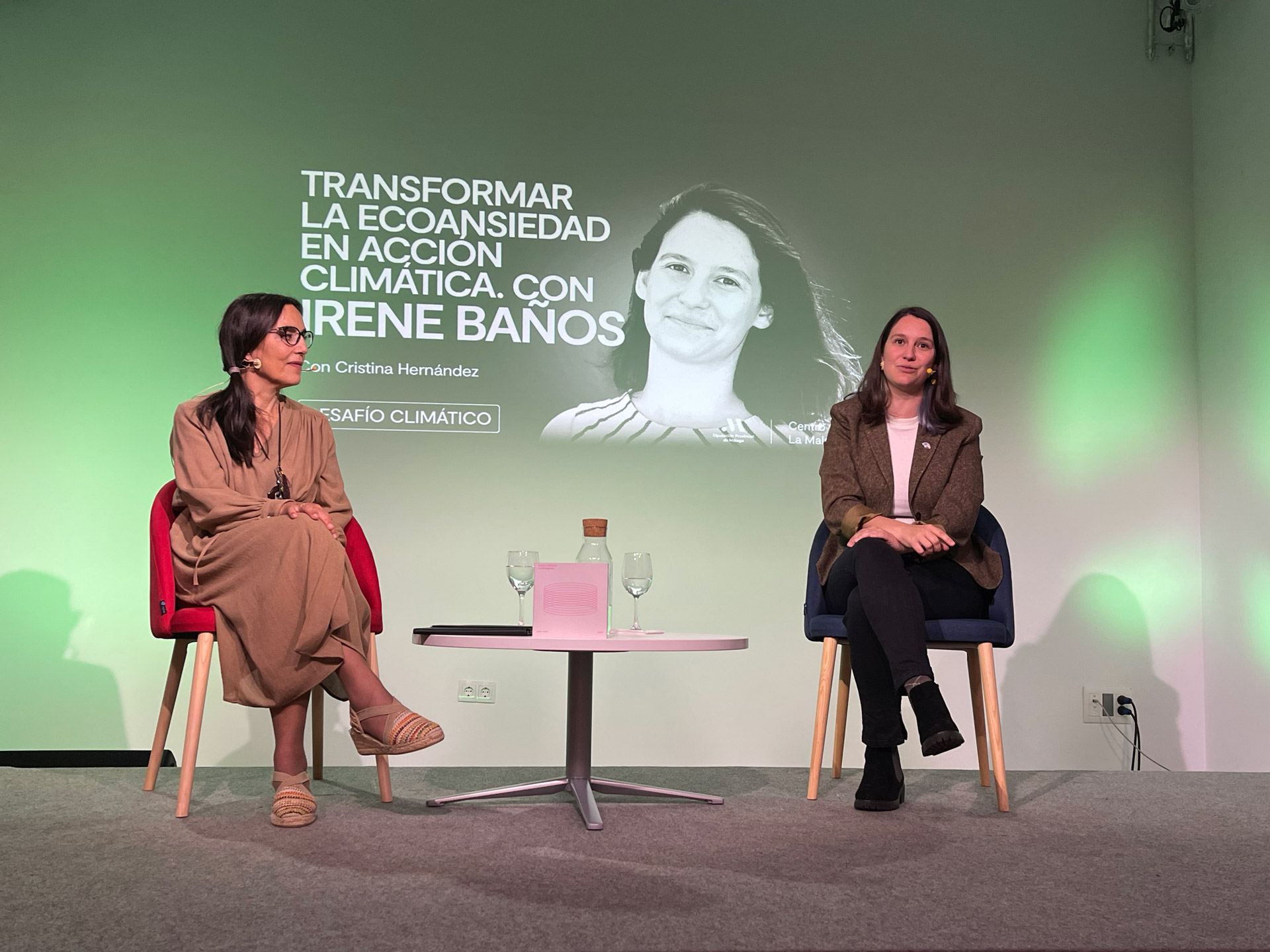 irene baños periodista divulgación medioambiental moderación eventos libros escritora